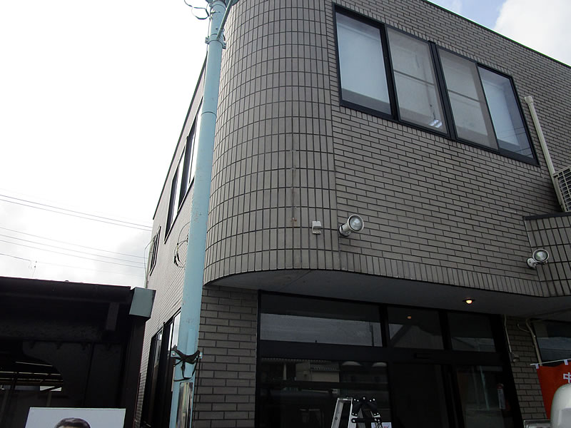 看板撤去工事